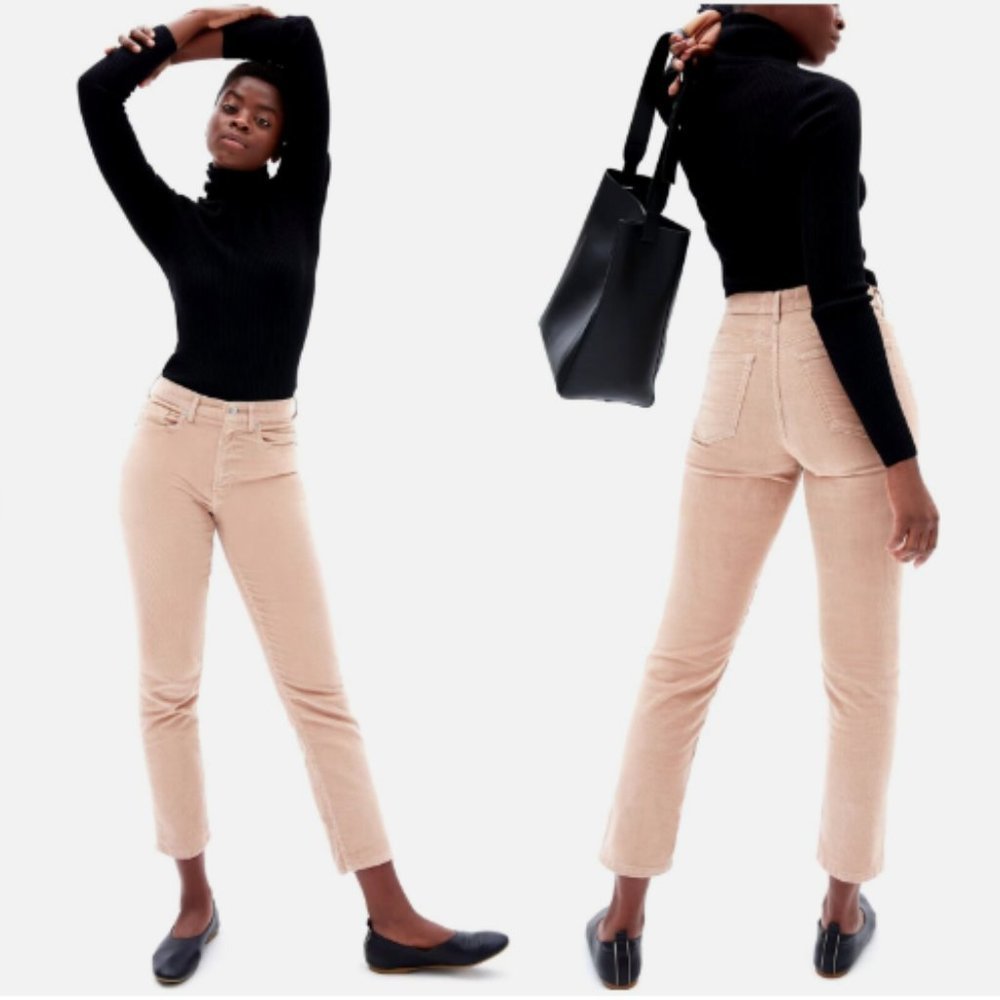 Everlane Baby Cord Cheeky Straight Leg Corduroy Pants
